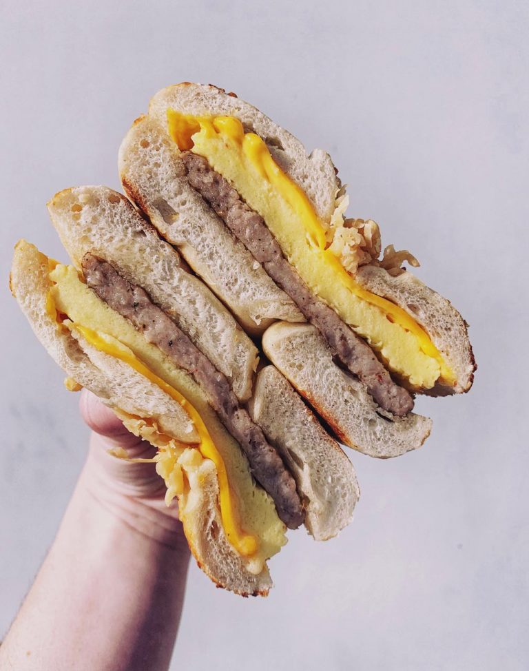 Breakfast Bagels and Joe